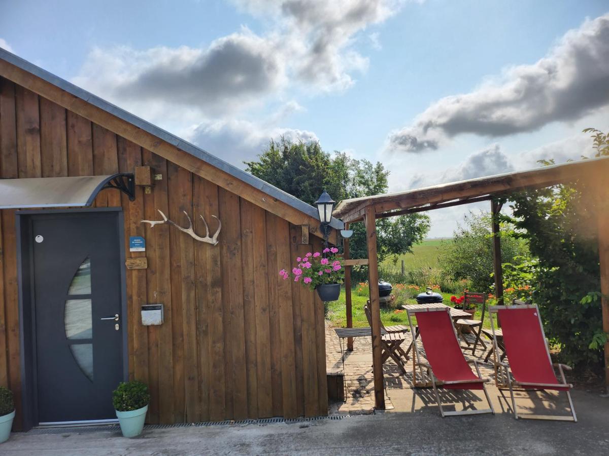 Le Chalet De La Ferme Du Tertre Villers-au-Tertre Ngoại thất bức ảnh